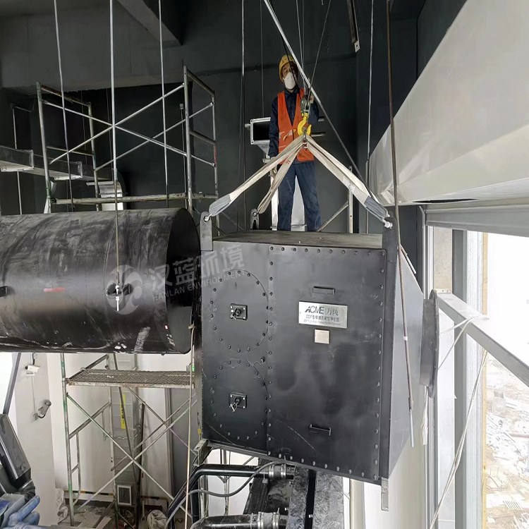 碳煙顆粒危害大，機(jī)組尾氣需凈化 ——發(fā)電機(jī)組黑煙凈化器在某單位安裝運(yùn)行